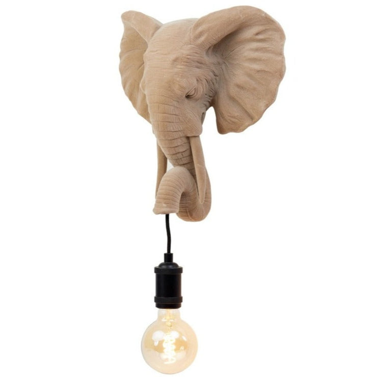 Elefant væglampe