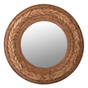 Plaited Bamboo Mirror