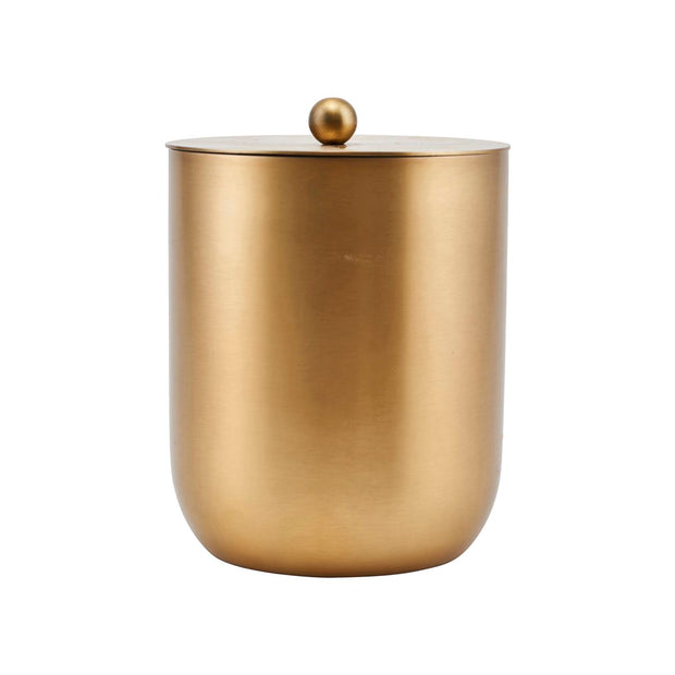 Brass Ice Bucket with Lid