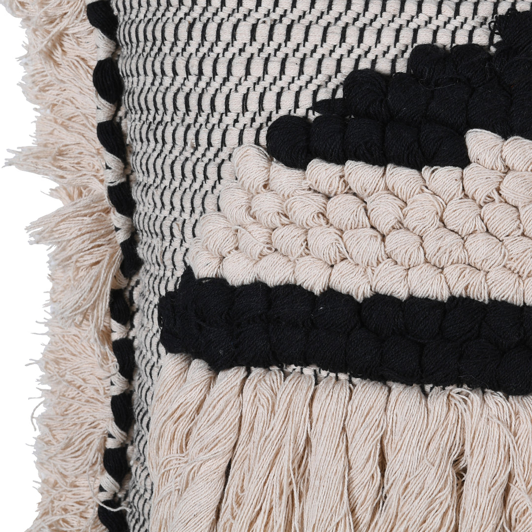 Tuftet rektangulær pude