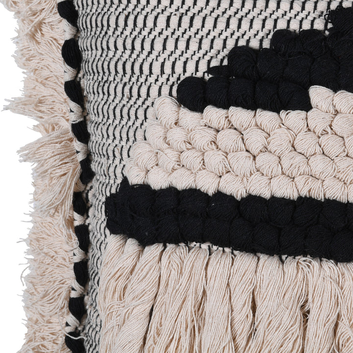 Tuftet rektangulær pude