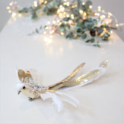 Glitter Bird Clip On Decoration