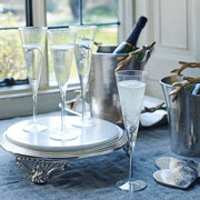 Set of Two Fluted Champagne Glasses