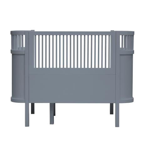 Grey Baby And Jr Cot Bed by Sebra