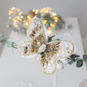 Sequin Butterfly  Clip On Decoration