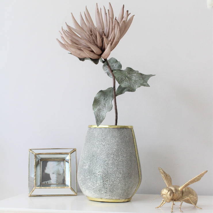Shagreen Flower Vase
