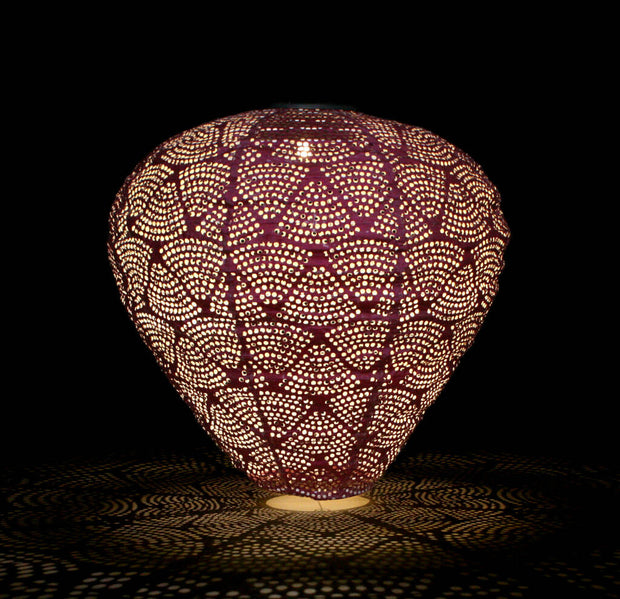 Marokkansk Solar Lantern - Lilla Ballon