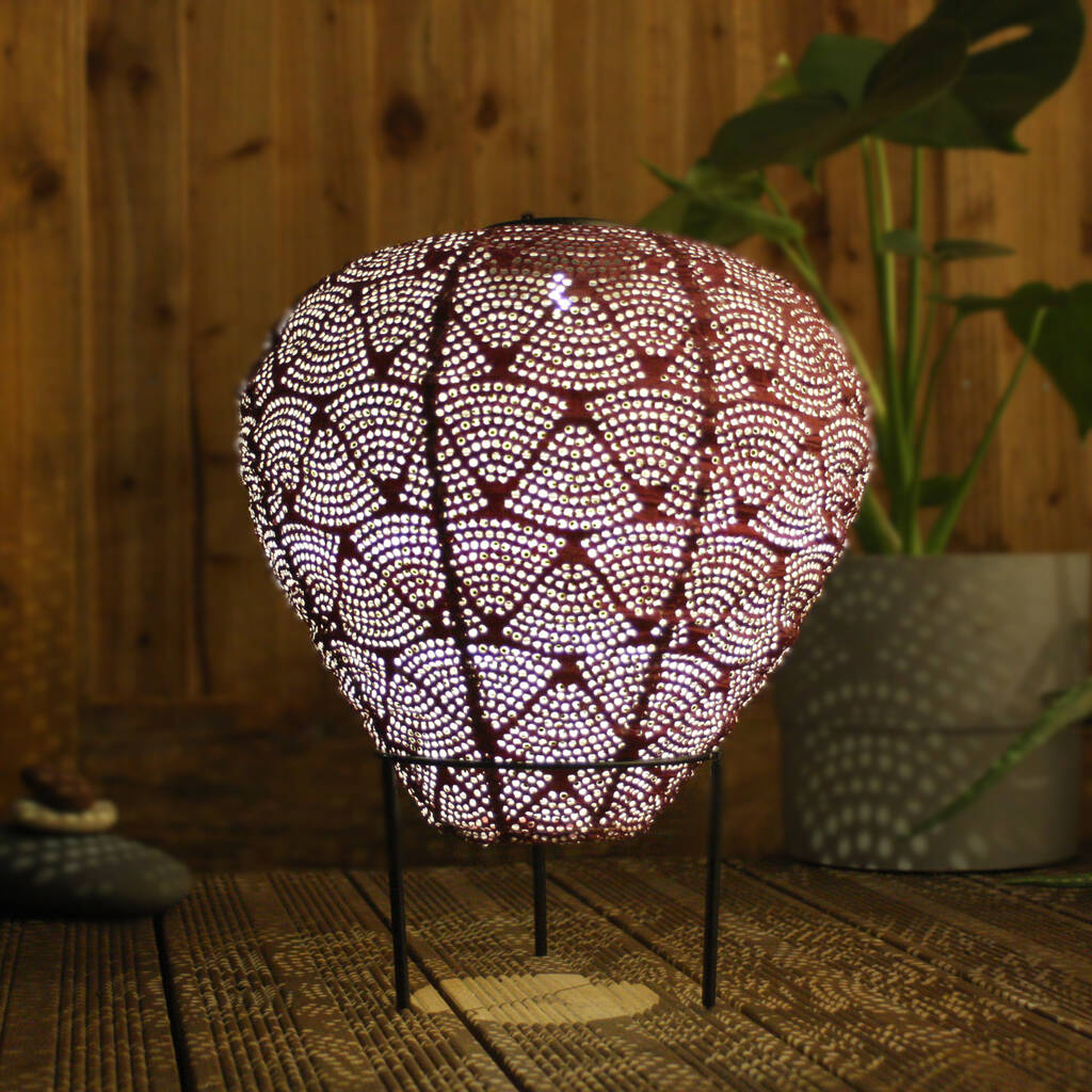 Marokkansk Solar Lantern - Lilla Ballon