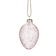 Textured Glass Easter Egg Decoration