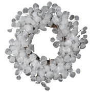 Frosted Honesty Wreath