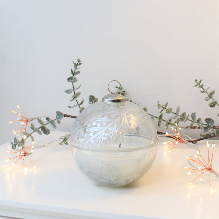 Scented Christmas Candle Bauble