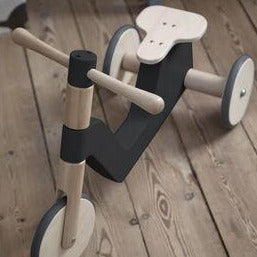 Træscooter - Sort fra Sebra