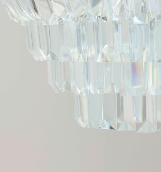 Lucia Cut Glass lysekrone