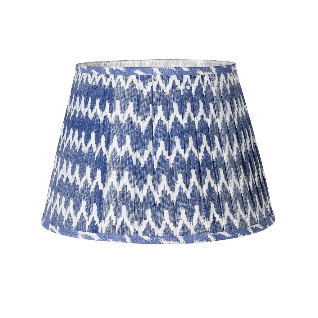 Steinhauer - abat-jour - Shade - bleu - lin - 40cm - E27 Steinhauer - abat-jour - Shade - bleu - lin - 40cm - E27