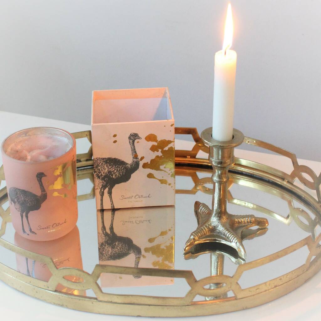 Andefod tilspidset lysestage