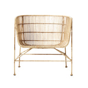 Natural Rattan Accent Chair - PRE ORDER