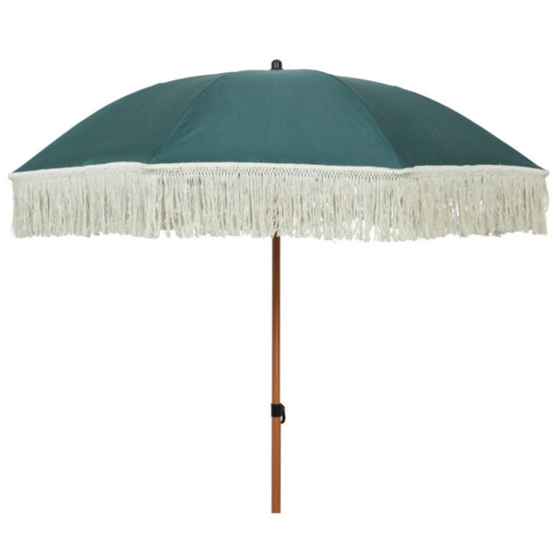 Teal Garden parasol