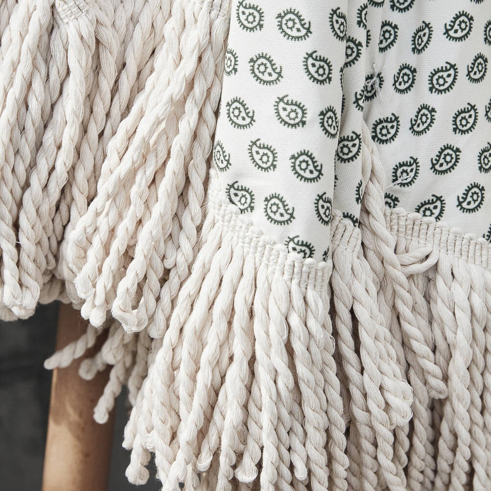 Paisley Print kvast Parasol FORUDBESTILLING