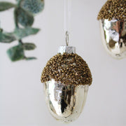 Cluster Of Hanging Acorn Decorations