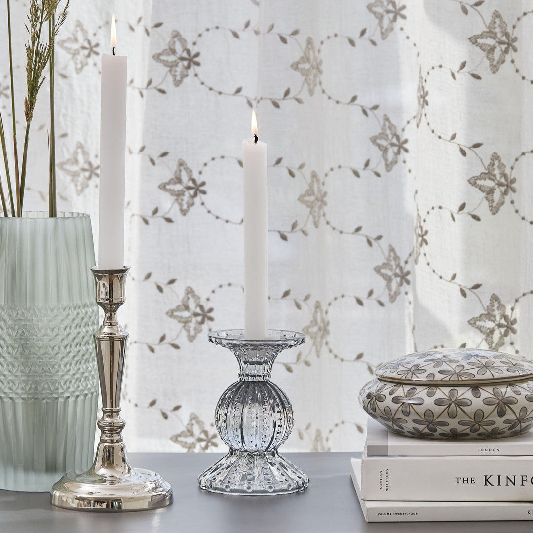 Miya lysestage i gråt presset glas