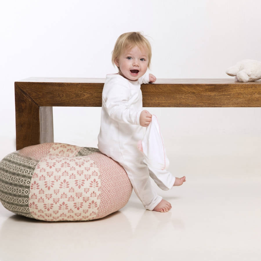 Bunny Babygrow Med Pompom Hale