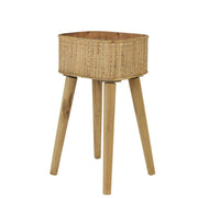 Tall Cana Rattan Planter